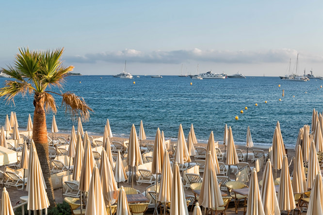 Waterfront of Cannes
