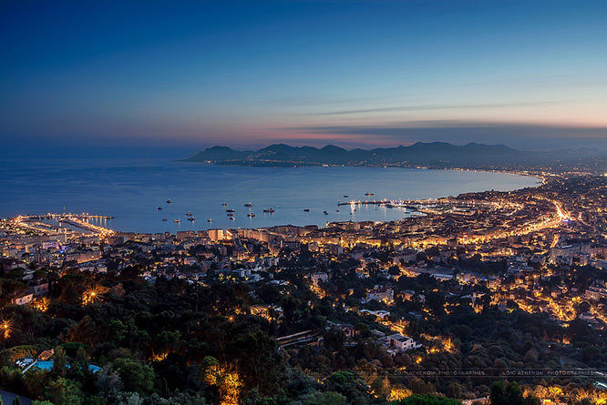 Bay of Cannes French Riviera