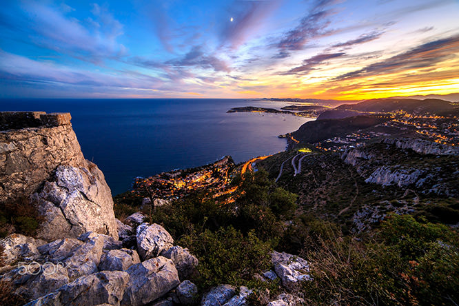 Cap d'Ail sunset