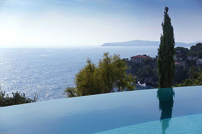Vue mer Cap d'Ail