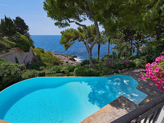 Vue mer Cap d'Ail