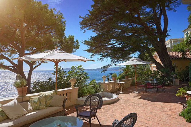 Jardin privé au Cap d'Ail