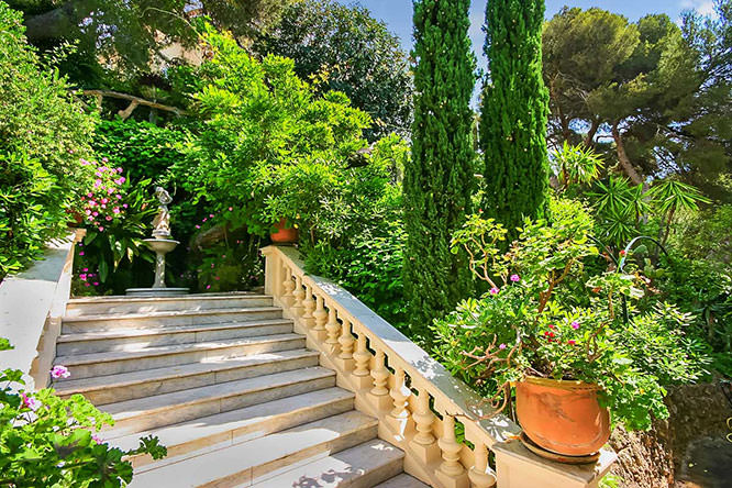 Garden in Cap d'Ail