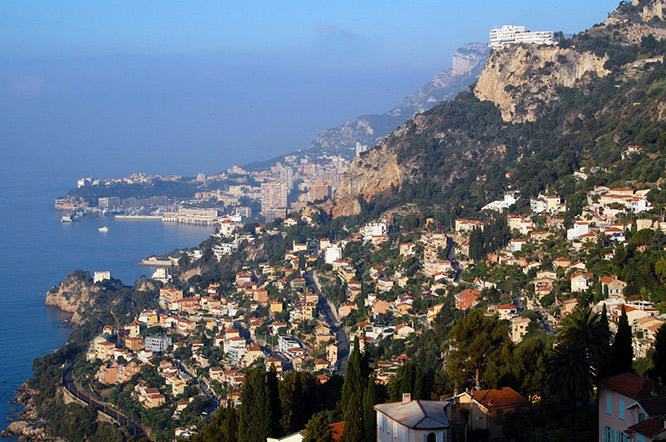 The view from Hôtel les Deux Frères French Riviera