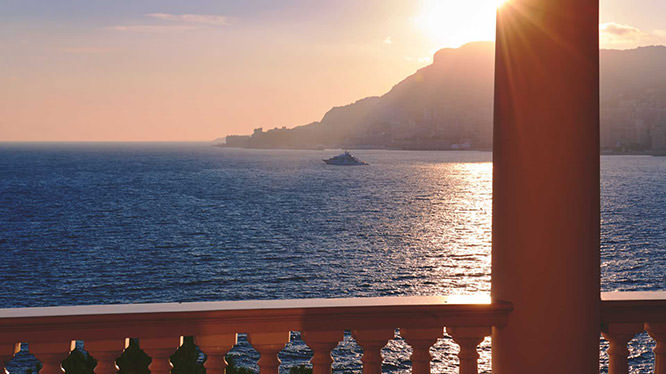 Sea view in Roquebrune Cap Martin
