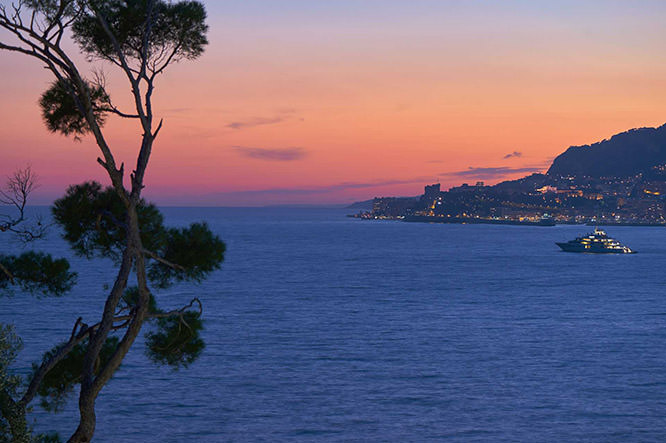 Sea view in Roquebrune Cap Martin