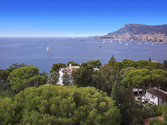 View on Monaco from Cap Martin
