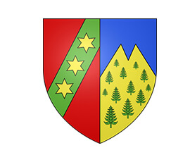 Coat of Arms of St Martin Vésubie French Riviera