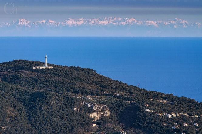 La Corse depuis Nice