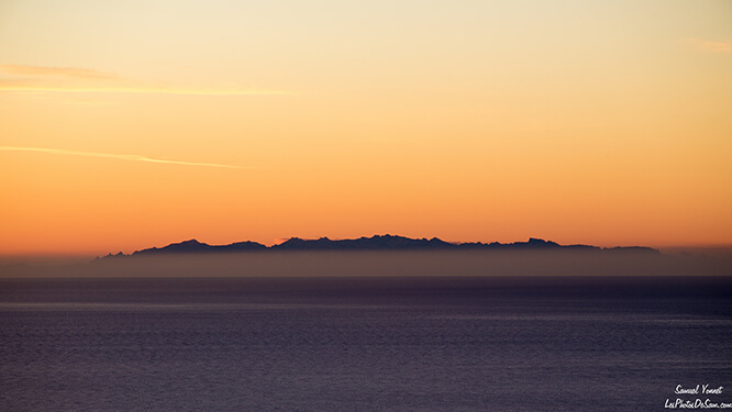 Beautiful view of Corsica