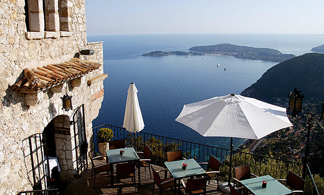 St Jean Cap Ferrat from Chateau Eza French Riviera