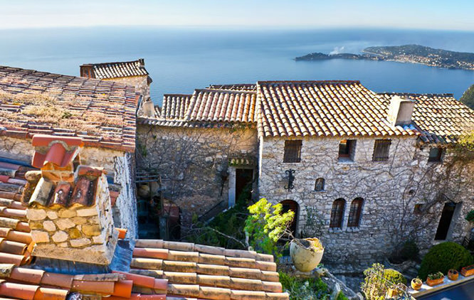 Houses in Èze
