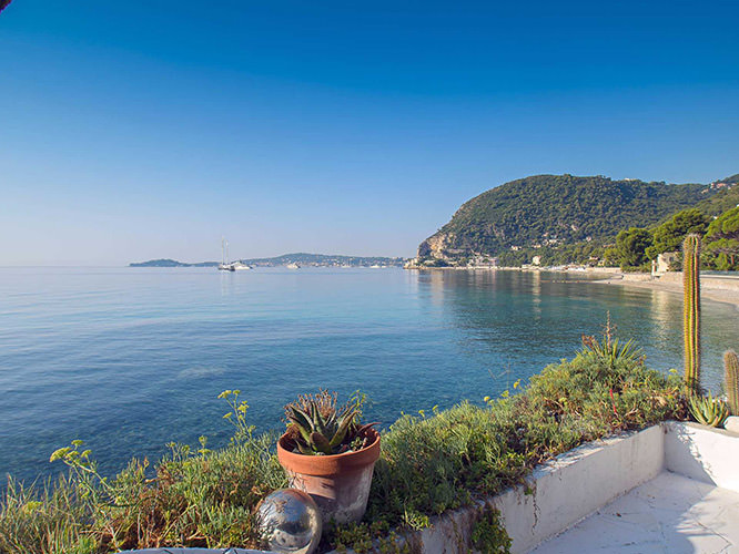 Beautiful sea view in Eze sur Mer