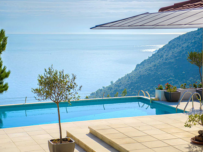 Sea view in Eze