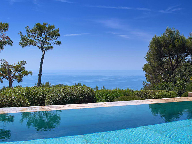 Sea view in Eze