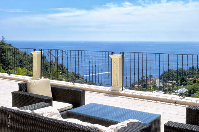 Sea view in Eze