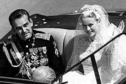 Le Prince Rainier and Grace Kelly