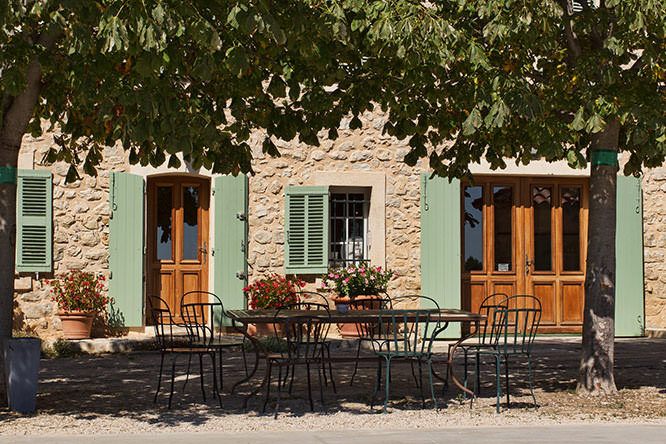 The grounds of Château des Selves in Seillans