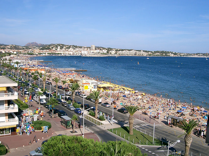 Plage de Fréjus French Riviera