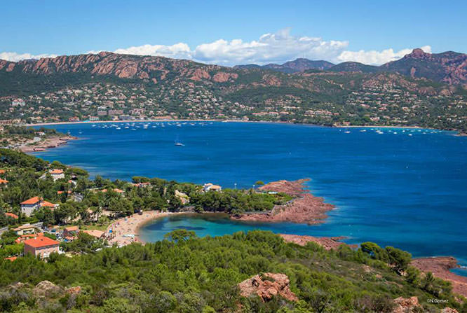 Bay of Saint-Raphaël French Riviera