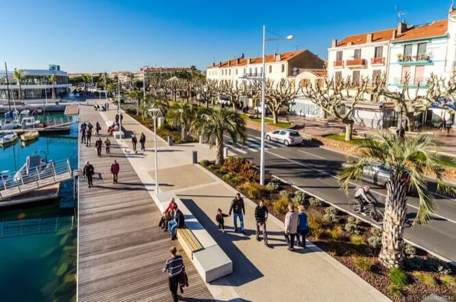 New port of Saint-Raphaël French Riviera
