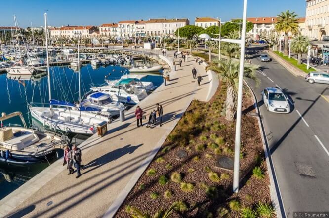 New port of Saint-Raphaël French Riviera