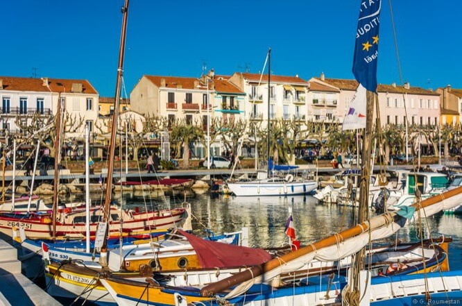 New port of Saint-Raphaël French Riviera