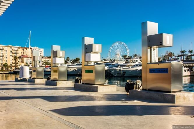 New port of Saint-Raphaël French Riviera