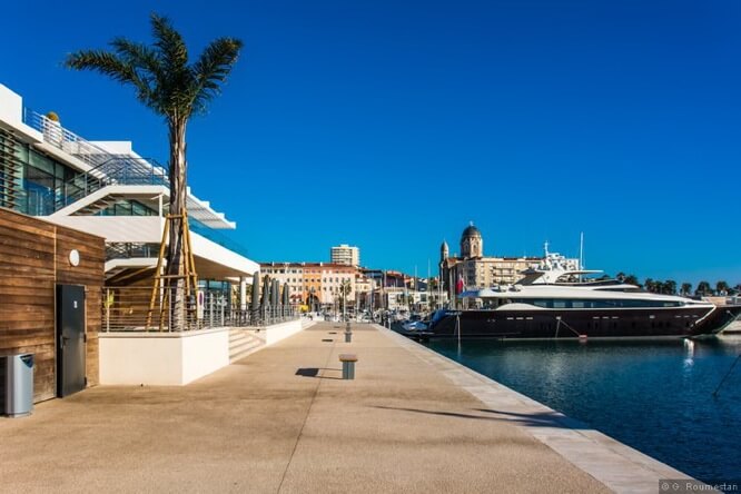 New port of Saint-Raphaël French Riviera