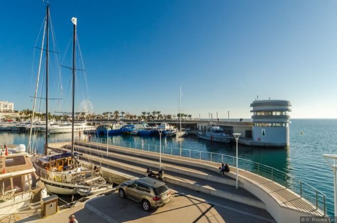 New port of Saint-Raphaël French Riviera