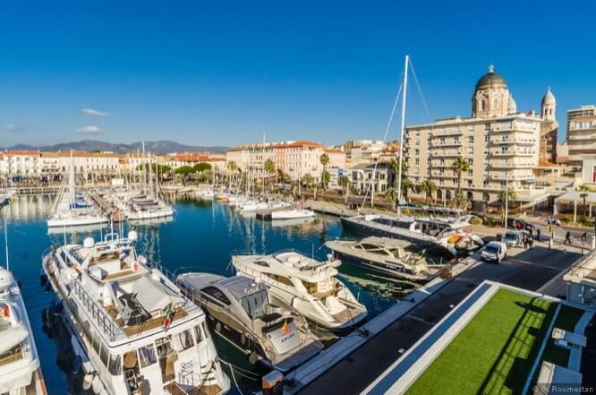 New port of Saint-Raphaël French Riviera