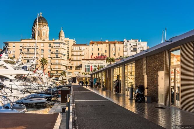 New port of Saint-Raphaël French Riviera