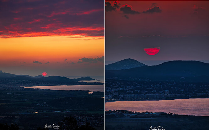 Fréjus Saint-Raphaël from Roquebrune sur Argens