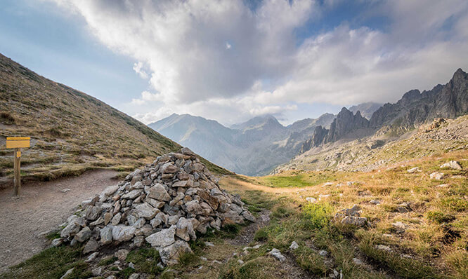 Baisse des Cinq Lacs, Mercantour