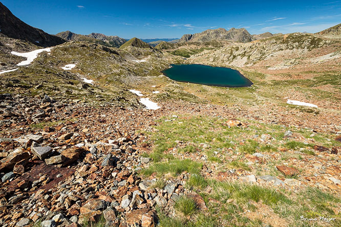 Lac de terre rouge