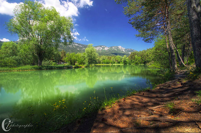Lake of Thorenc in Gréolières