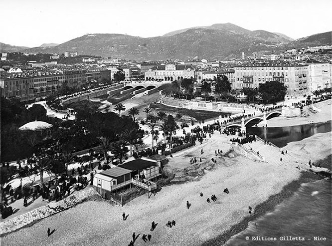Paillon river in 1884