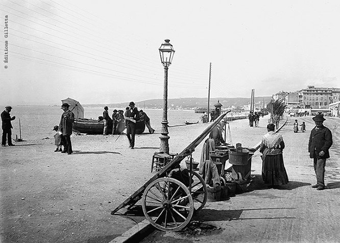 Promenade des Anglais around 1890