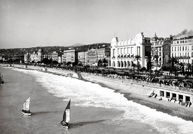 Promenade des Anglais in 1935