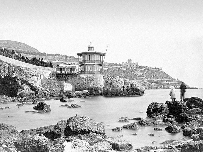 Restaurant La Réserve in Nice in 1873