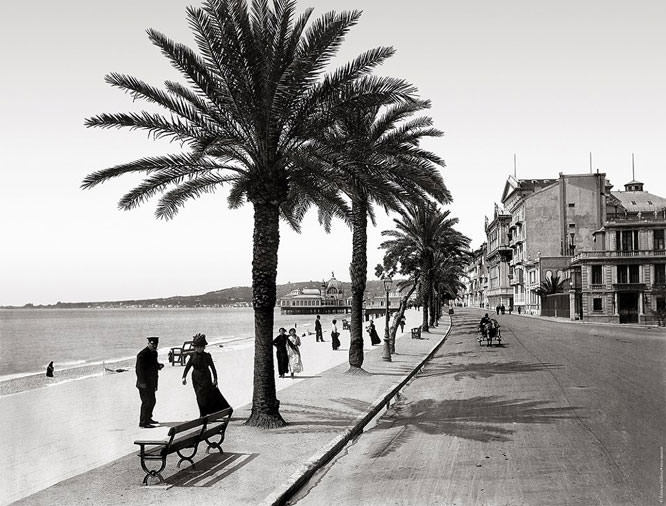 Nice Promenade around 1900