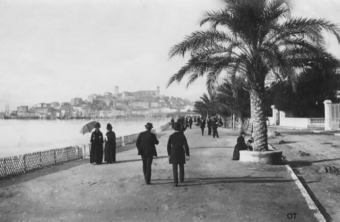 La Croisette Cannes 1890