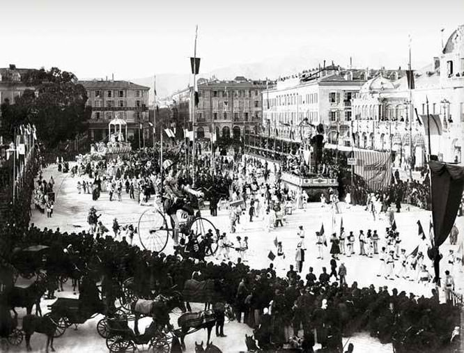 Nice Carnaval around 1890