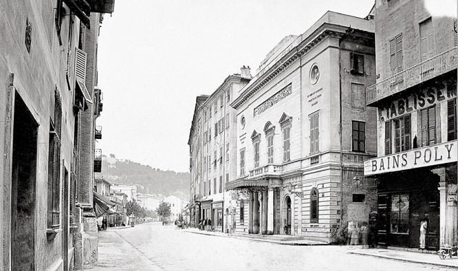 Italian Theatre in Nice 1877