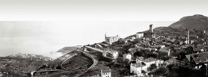 La Turbie and Monte-Carlo around 1895