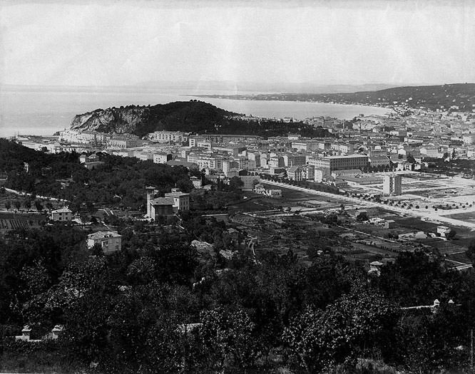 Nice Port Area and Riquier in 1882