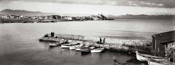 Antibes and Alpes in 1890