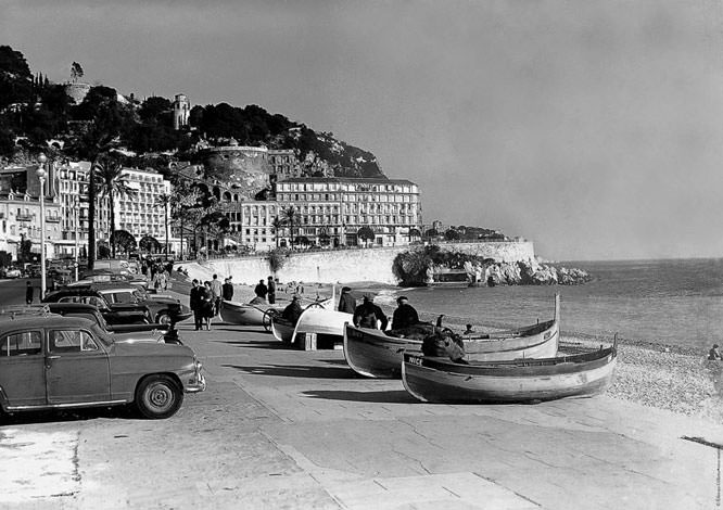 Quai des Etats-Unis around 1960