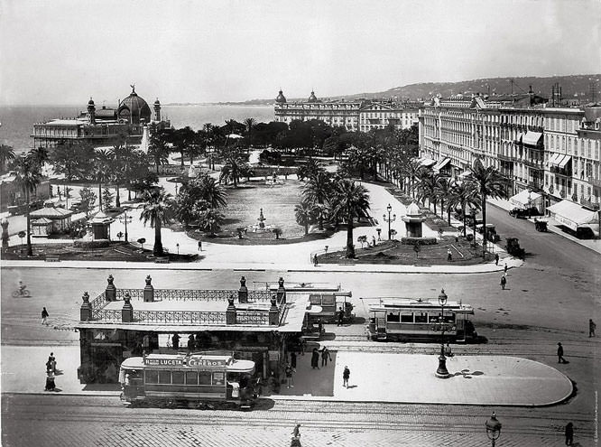 Nice Jardin Albert 1er in 1925