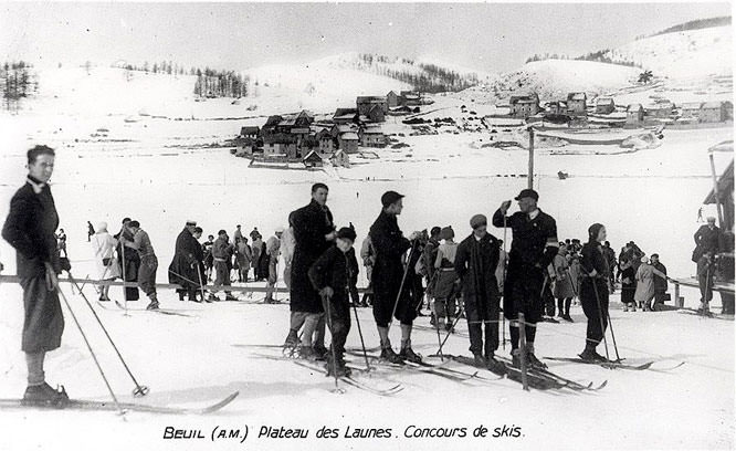 Beuil Plateau des Launes around 1925
